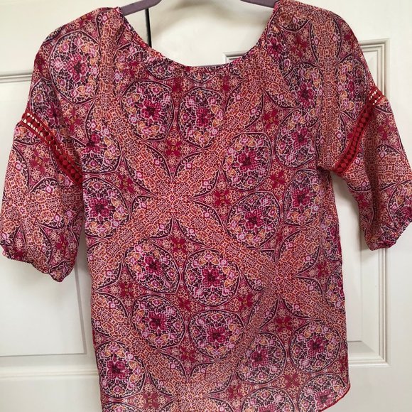 Beautiful Speechless Sheer Blouse - Picture 2 of 9